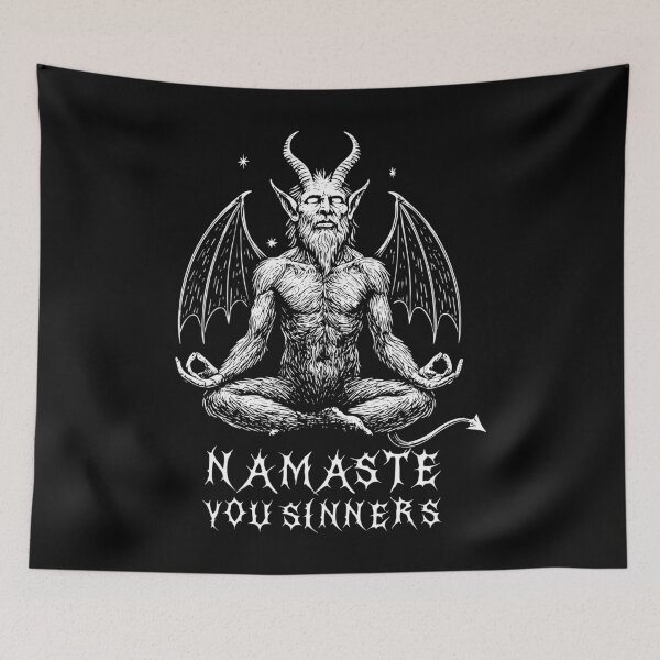 Item preview, Namaste You Sinners designed and sold by morhoth.