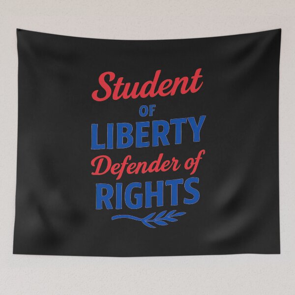 Item preview, Student Of Liberty: Defender Of Rights With A Passion For Justice And Freedom designed and sold by elynne9.