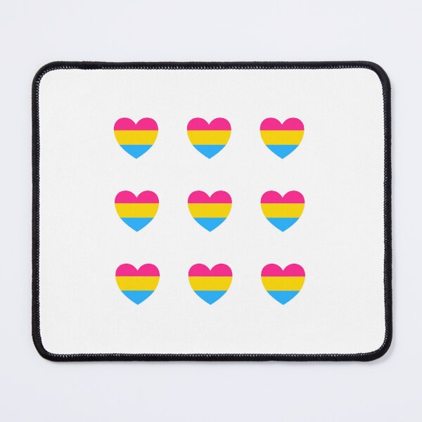 Item preview, Pansexual Flag Hearts Pack  LGBTQ Pride Month designed and sold by Inspirationmotivation.