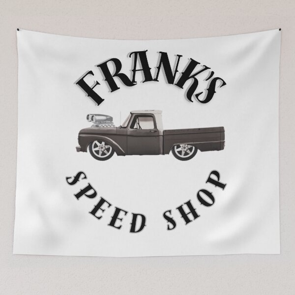 Item preview, Frank's speed shop designed and sold by TaraPen.