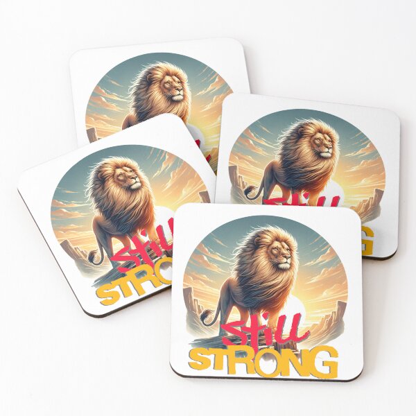 Item preview, Still Strong – Majestic Watercolor Lion Design  designed and sold by MTeesGA.