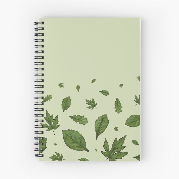 Aperçu de l'œuvre Motif de feuilles vertes tombant librement créée et vendue par Cherevan.