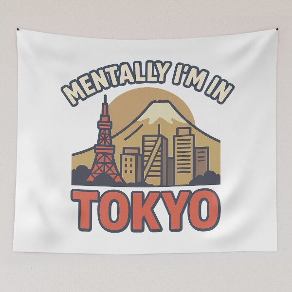 Item preview, Mentally I’m in Tokyo designed and sold by Onion club .