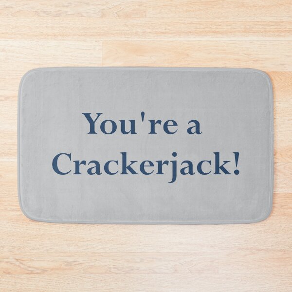 Item preview, "You're a Crackerjack" Typography in Blue Color designed and sold by WD-Artist.