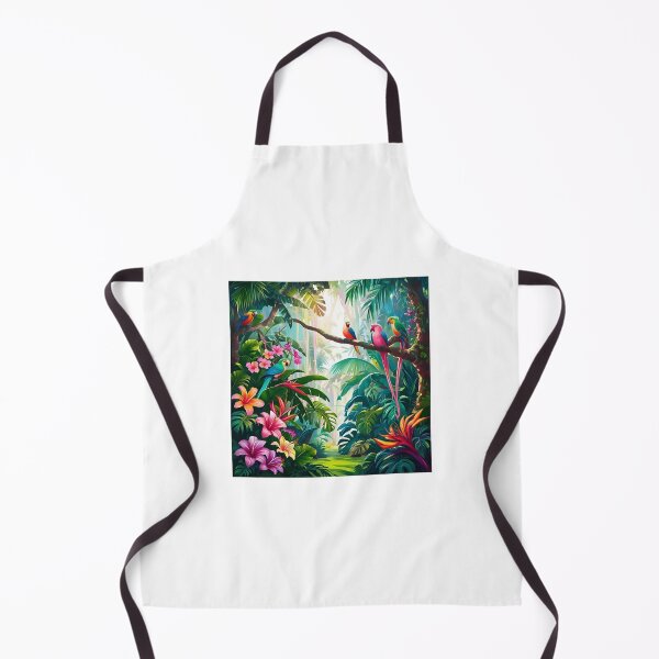 Item preview, Parrots in the Jungle designed and sold by jeshallock.