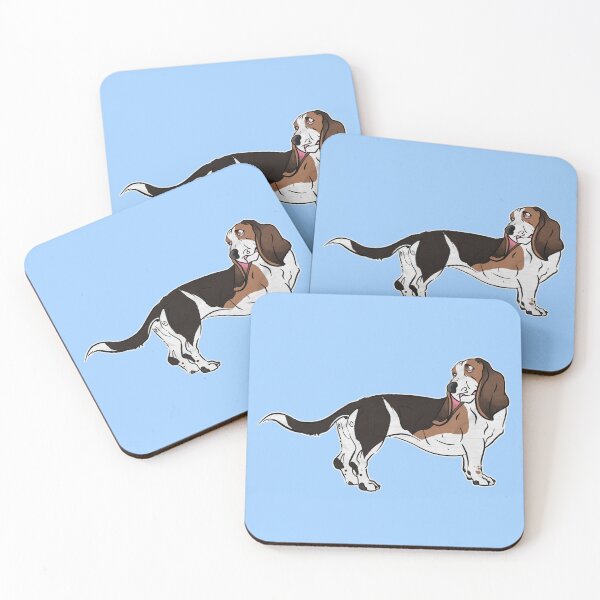 Artikelvorschau, Welpenaugen Tricolor Basset Hound entworfen und verkauft von Sparklepupfaeri.