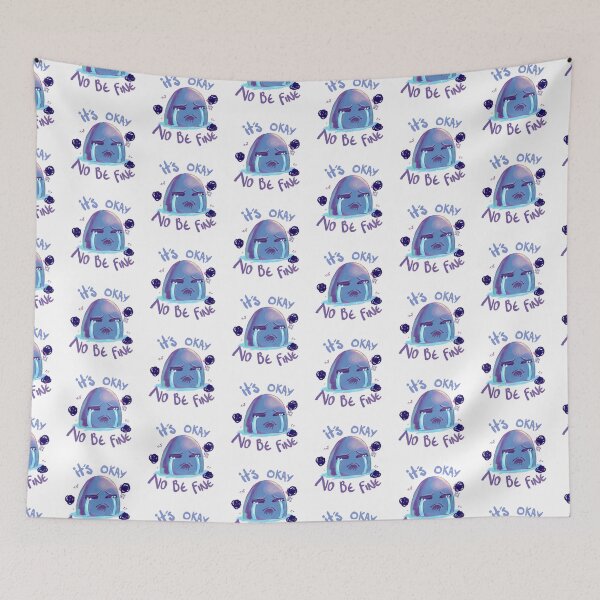 Item preview, It’s Okay to Not Be Okay – Crying Cute Design for Mental Health Awareness designed and sold by lowder.