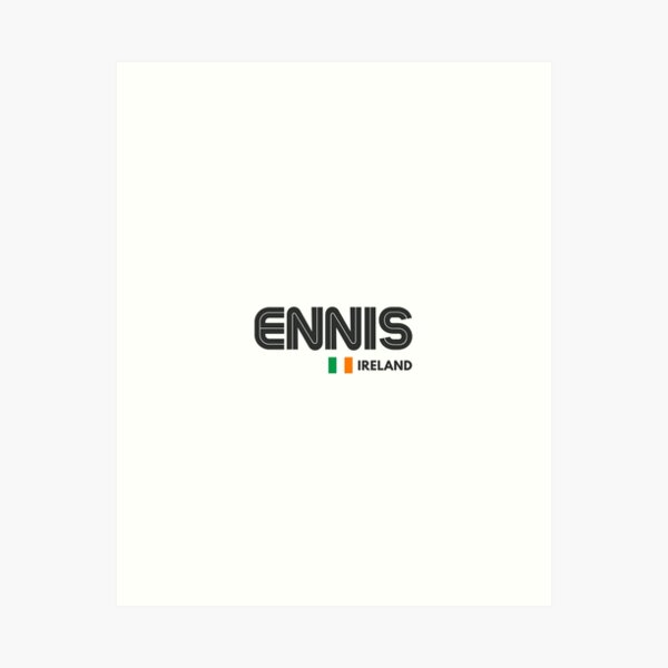 Item preview, Ennis - Ireland  designed and sold by Sketch-Shack.