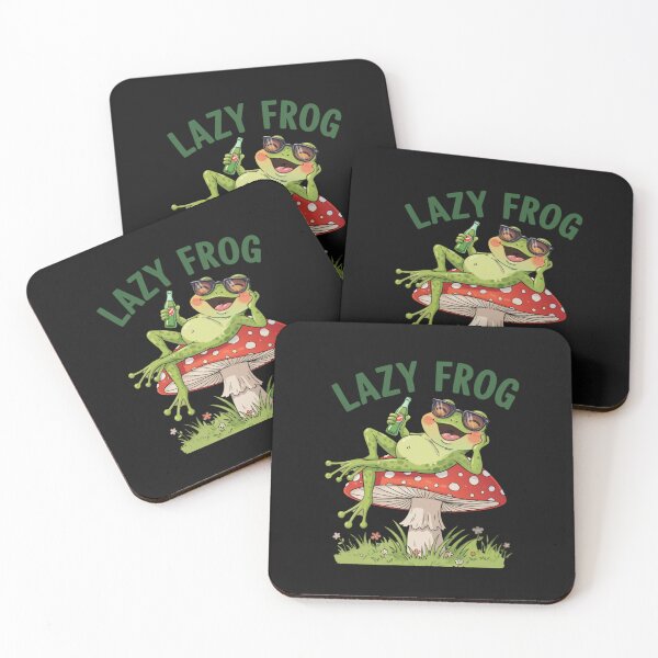 Item preview,  A funny desing of a relaxing frog-LAZY FROG designed and sold by Gadget80.