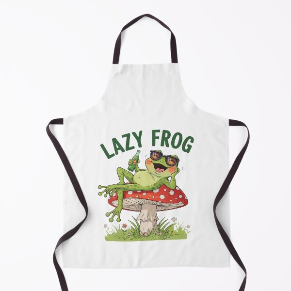 Item preview, A funny desing of a relaxing frog-LAZY FROG designed and sold by Gadget80.