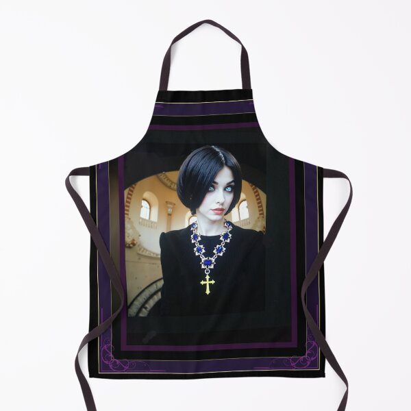 Item preview, Orthodox Grace: Greek Beauty with Golden Cross designed and sold by Sanctum Icons.