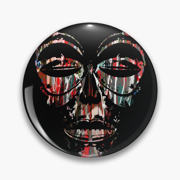 Item preview, TRIBAL HEART. MASK ABSTRACTION. designed and sold by 5hertz.
