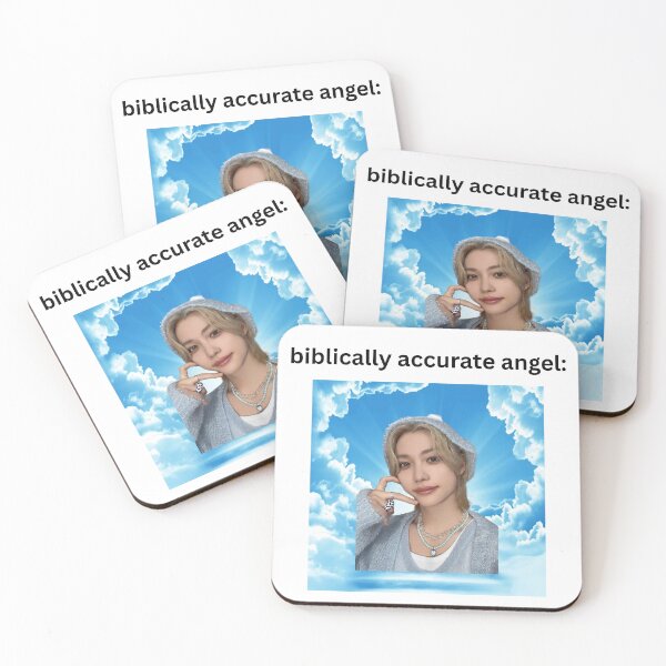 Item preview, Kpop Stray Kids Felix Funny Meme Kpop Biblically Accurate Angel  designed and sold by StarBunnyDesign.