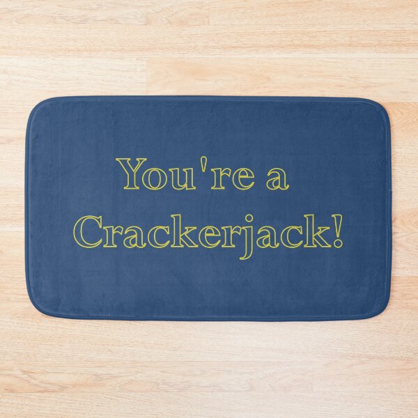Item preview, "You're a Crackerjack" Typography in Yellow designed and sold by WD-Artist.