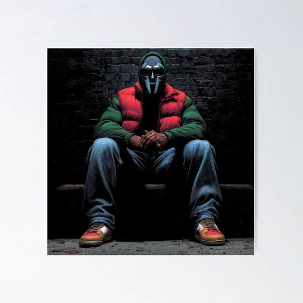Item preview, DOOM - MF DOOM  designed and sold by Shakas_Prints.