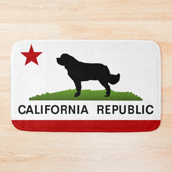 Item preview, California Newfie Flag designed and sold by Christine Mullis.