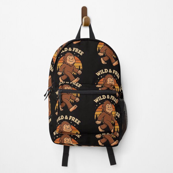 Item preview, Wild and Free Sasquatch Vintage Sunset designed and sold by THIENVT.