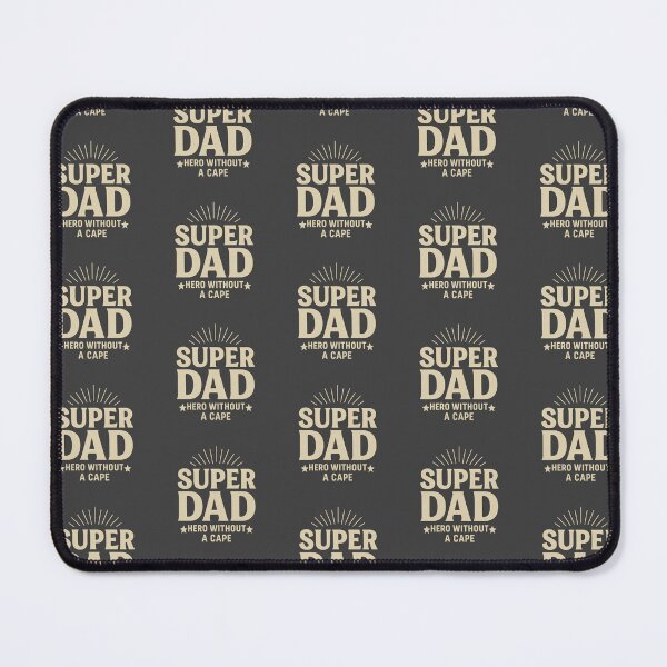 Item preview, Super Dad – Hero Without a Cape designed and sold by astersgraphics.