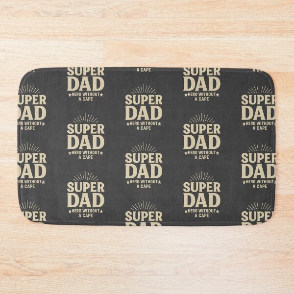 Item preview, Super Dad – Hero Without a Cape designed and sold by astersgraphics.