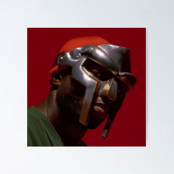 Item preview, The Masked Icon - MF DOOM designed and sold by Shakas_Prints.