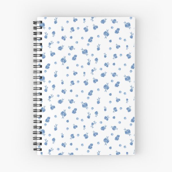 Item preview, Blue ditsy floral print designed and sold by itgirlcreative.