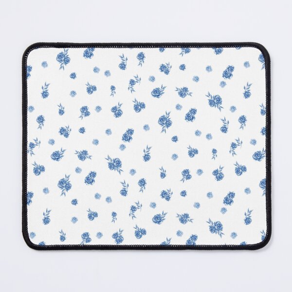 Item preview, Blue ditsy floral print designed and sold by itgirlcreative.