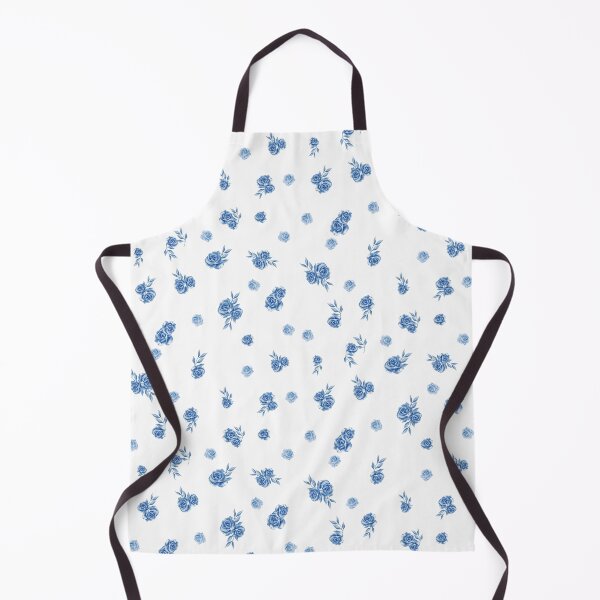 Item preview, Blue ditsy floral print designed and sold by itgirlcreative.