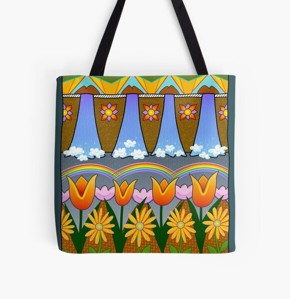 Gaia's Reverie All Over Print Tote Bag
