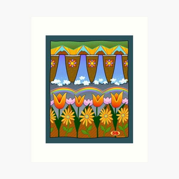 Gaia's Reverie Art Print