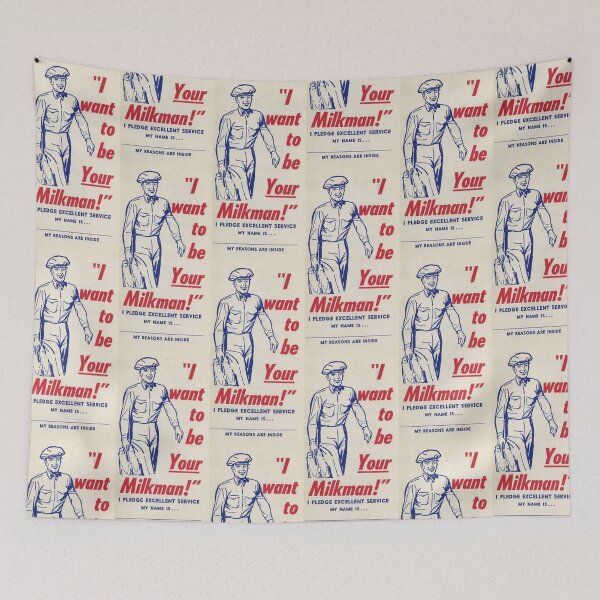 Item preview, I Want to be Your Milkman vintage advertisement designed and sold by PIXEL POP DESIGNS - Beyond the Norm!.