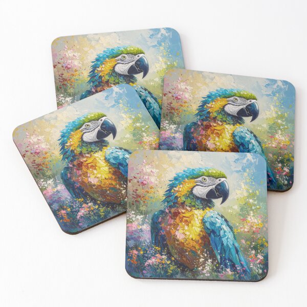 Item preview, Portrait of a Macaw designed and sold by rainsdesigns.