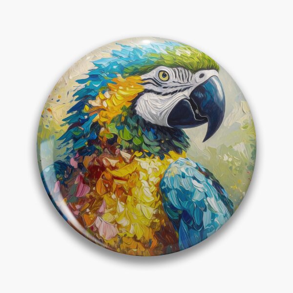 Item preview, Portrait of a Macaw designed and sold by rainsdesigns.