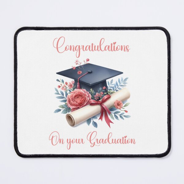 Item preview, Congratulations Graduation Card with Cap and Scroll designed and sold by BuxomBabe21.