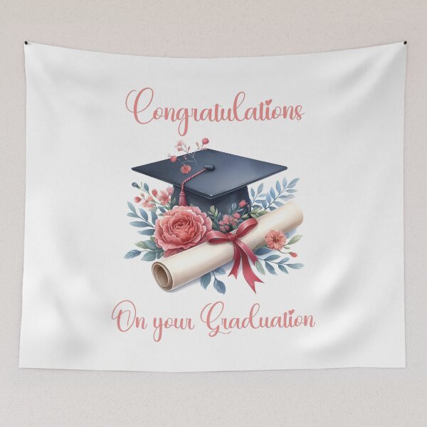 Item preview, Congratulations Graduation Card with Cap and Scroll designed and sold by BuxomBabe21.