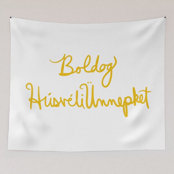 Item preview, Happy Easter in Hungarian designed and sold by abeink.