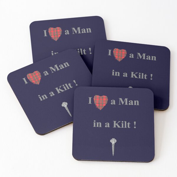 Item preview, Royal Stewart Heart Man in a Kilt designed and sold by Murph's Images.