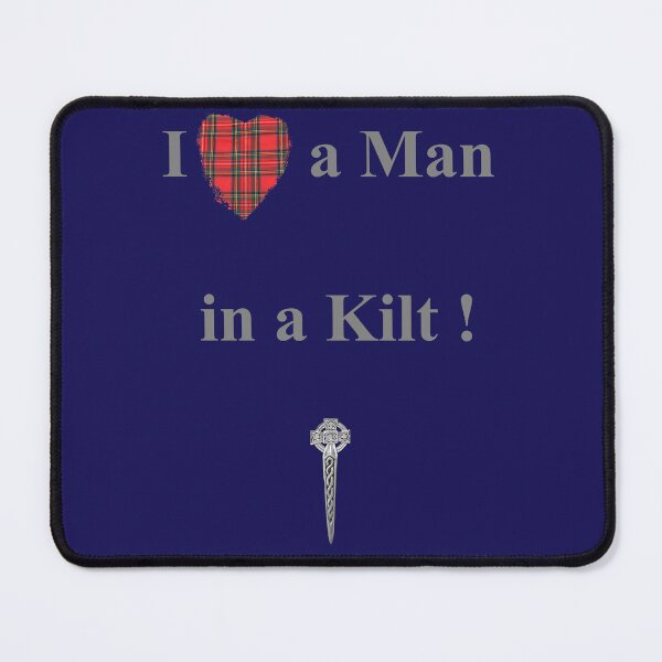 Item preview, Royal Stewart Heart Man in a Kilt designed and sold by Murph's Images.