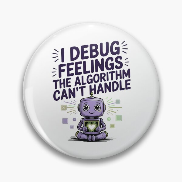 Item preview, AI Logic Meets Human Emotions designed and sold by Bliss Find And Design.