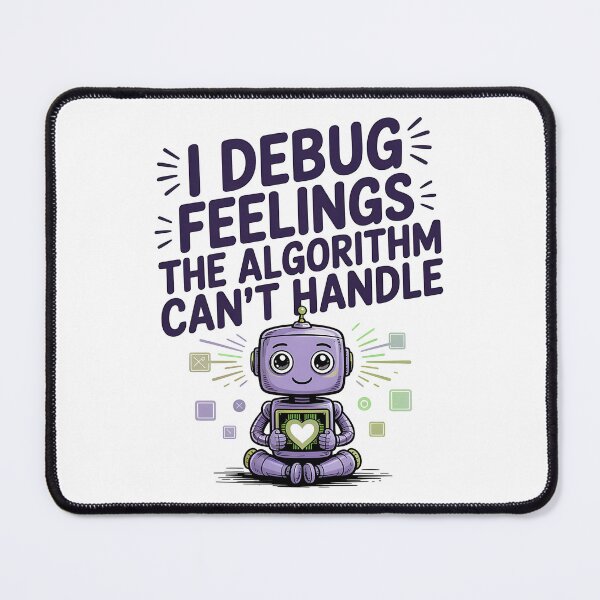 Item preview, AI Logic Meets Human Emotions designed and sold by Bliss Find And Design.
