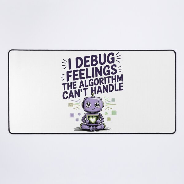 Item preview, AI Logic Meets Human Emotions designed and sold by Bliss Find And Design.