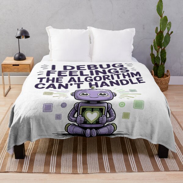 Item preview, AI Logic Meets Human Emotions designed and sold by Bliss Find And Design.