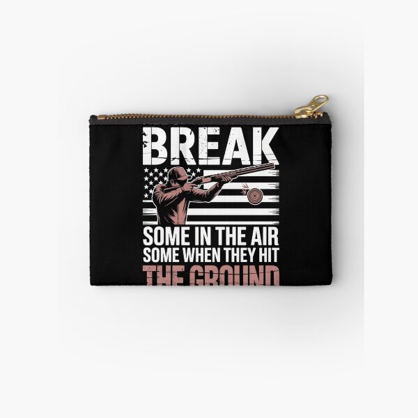 Item preview, All My Targets Break Some in Air Some on Ground Patriotic Shooting Sports Clay Pigeon Trap Skeet designed and sold by AScribbler0.