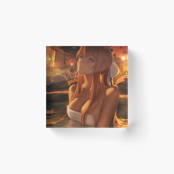 Item preview, Hot Spring Monika designed and sold by Waifu Dreamland.
