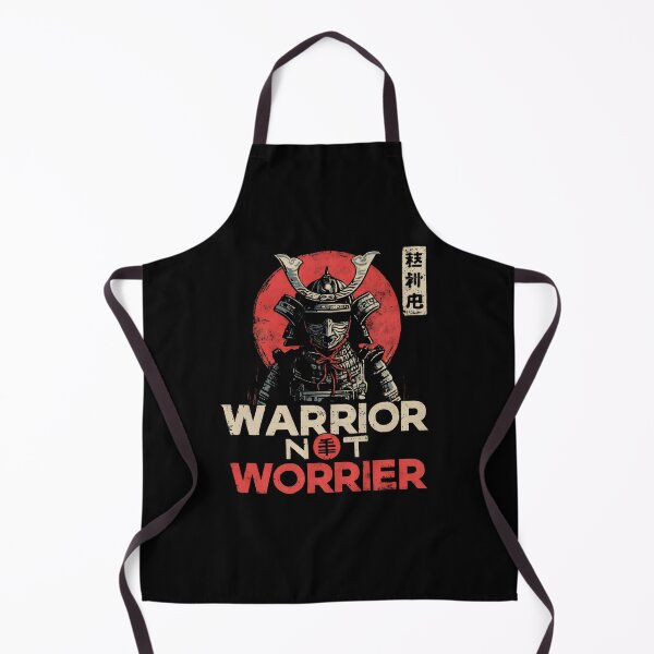 Item preview, Warrior Not Worrier - Japanese Samurai designed and sold by Cynora.
