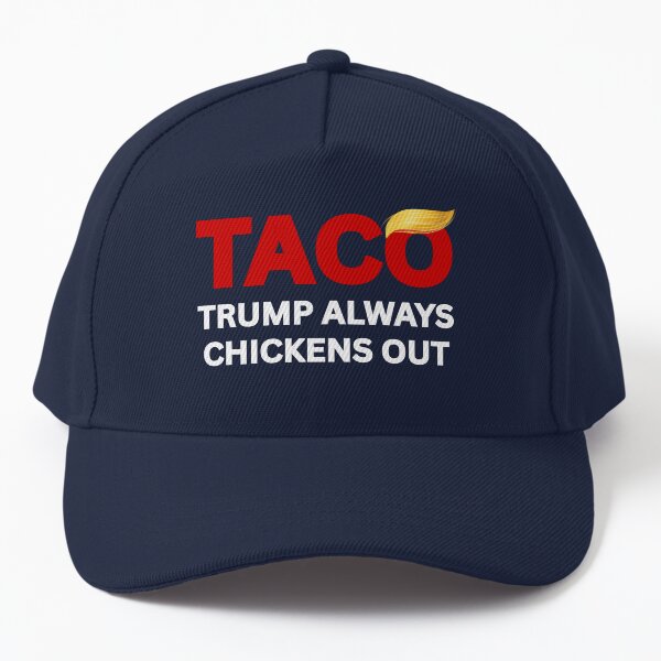 Item preview, TACO Trump Always Chickens Out, Anti-Trump Tariffs Protest designed and sold by FunToTheFullest.