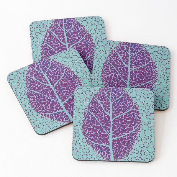 Item preview, Yayoi Leaf designed and sold by Pretty Postcards.
