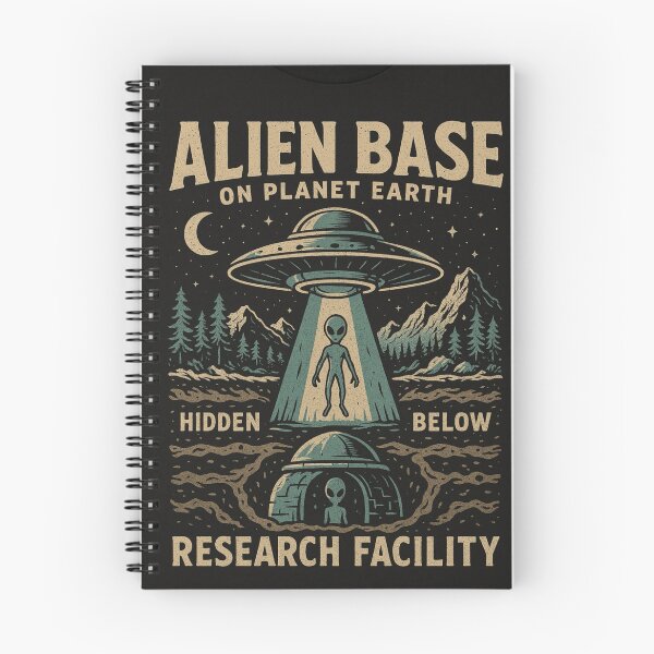 Item preview, Alien base on planet Earth designed and sold by NicolasRojas.