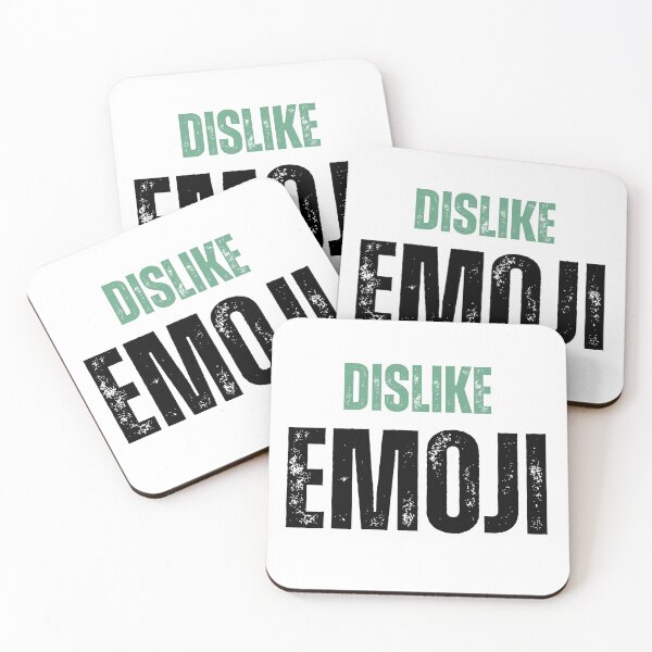 Item preview, Mock Emoji: Dislike Face – Grunge Meme Typography designed and sold by Wooden Pants Creations.