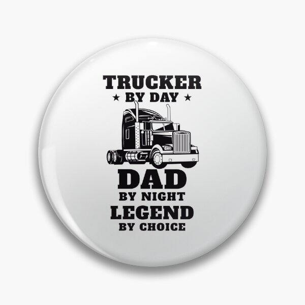 Item preview, Trucker and Dad - Hero on the Road and at Home designed and sold by HandicraftArt.