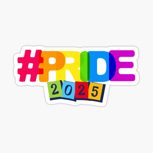 Item preview, Pride 2025 – Bold, Bright, and Proud LGBTQIA+ Sticker designed and sold by PopGlue.